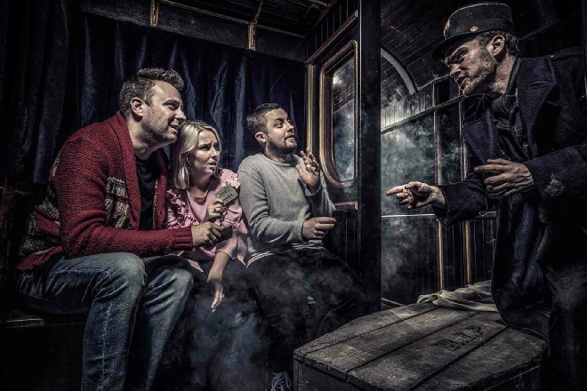 The Dead Express at the London Dungeon