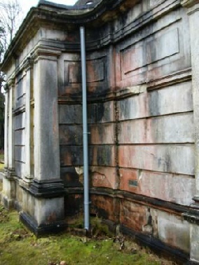 Emergency repairs to the Columbarium Brookwood Cemetery