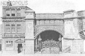 The entrance to the London Necropolis Company's London terminus