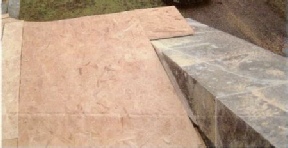 Replacement roof on the Columbarium Brookwood Cemetery