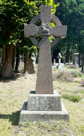 Memorial to Samuel Prentice QC at Brookwood