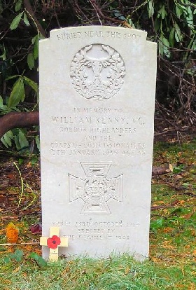 Grave of William Kenny VC Brookwood Cemetery