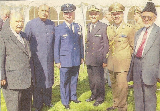 Ramadan Guney during the celebrations of 150 years at Brookwood Cemetery