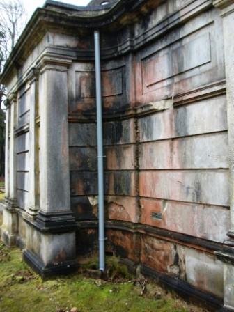 Emergency repairs to the Columbarium Brookwood Cemetery