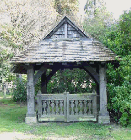 St Alban's lychgate, Brookwood Cemetery