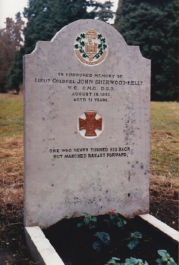 The grave of John Sherwood-Kelly VC
